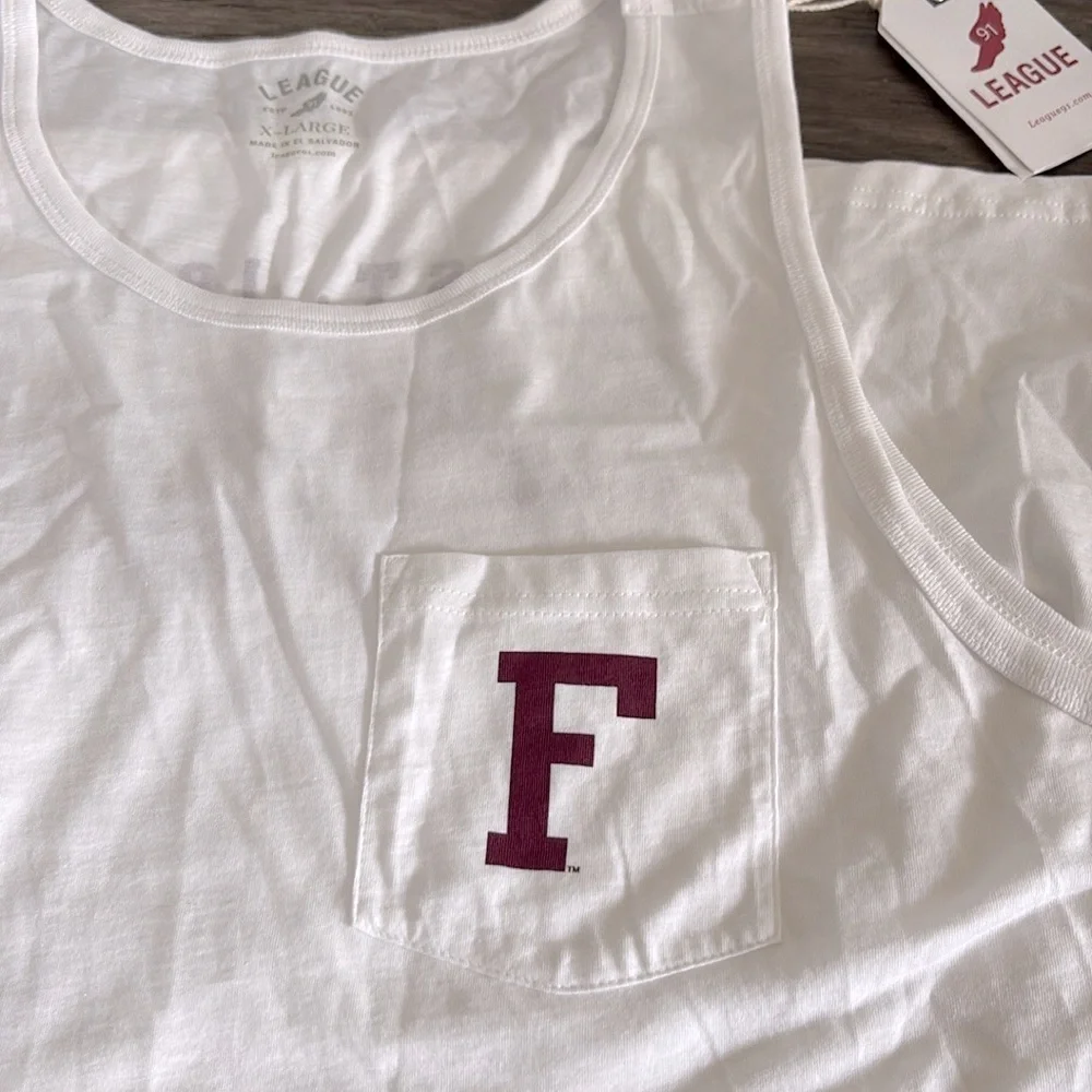 NWT [League] Fordham University Rams NCAA Sleeveless Tank Top Men’s Sz X-Large - Picture 3 of 10